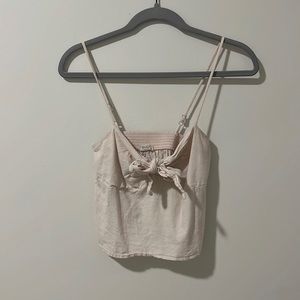 Brandy Melville light pink crop top